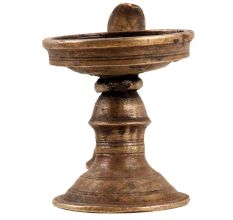 Brass Deepak Oil Lamp With Cobra Head