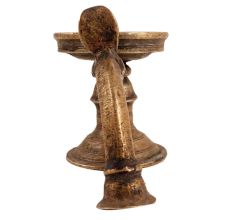 Brass Deepak Oil Lamp With Cobra Head