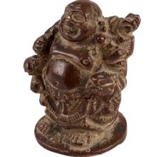 Brass Laughing Buddha For Luck And Prosperity