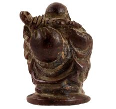 Brass Laughing Buddha For Luck And Prosperity