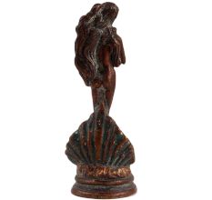 Brass Statue of Venus by BotticelliÂ In Brown Finish