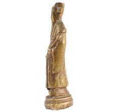 Brass Statue Of Lu Star Chinese God of Prosperity