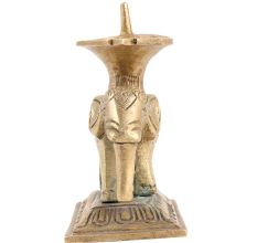 Brass Elephant Yanai Vilakku Oil Lamp