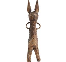 Dhokra Small Bankura Horse In Antique Brass
