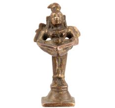 Brass Deepalakshmi Or Pavai Villaku Oil Lamp