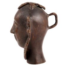 Brass Gauri Face Or Gangaur Lady  Idol