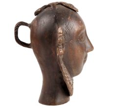 Brass Gauri Face Or Gangaur Lady  Idol