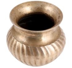 Engraved Brass Hindu RitualÂ Water Pot