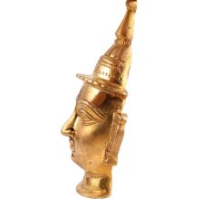 Brass Mask Shiva  Mukhavata