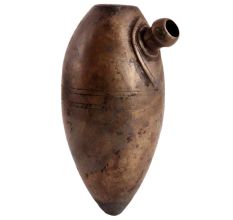 BrassÂ Hookah Base In Rustic Finish