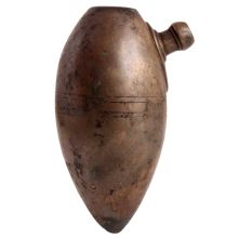 BrassÂ Hookah Base In Rustic Finish