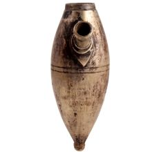 North India Oblong Shaped Brass Hookah Base