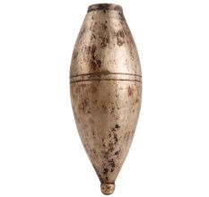 North India Oblong Shaped Brass Hookah Base