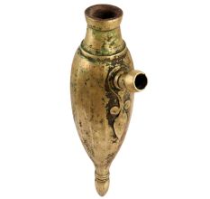 Brass Islamic Hookah In Golden Finish