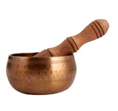 High Vibration Tibetan Singing Bowl With Wooden Mallet