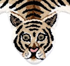 Drowsy Tiger Rug Woolen Hand Tufted Rug
