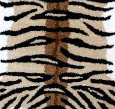 Drowsy Tiger Rug Woolen Hand Tufted Rug