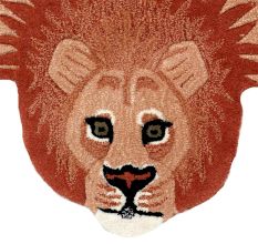 Rug Hand Tufted Pinky Lion Large Rug