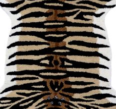 Hand Tufted Rug Wool Tiger Rug For Home Decoration
