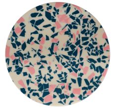 Speckly Affair Wood And Resin Cake Stand With Iron Legs