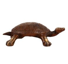 Brass Tortoise Figurine For Good Luck