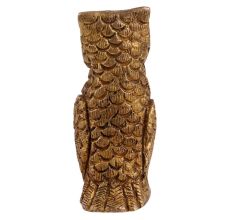Finely Detailed Brass Owl Statue