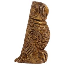 Finely Detailed Brass Owl Statue
