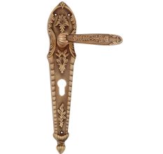 Antique Brass Mortise Door Handle