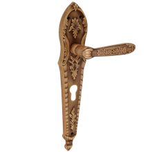 Antique Brass Mortise Door Handle