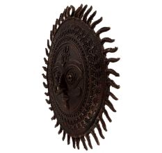 Brass SunÂ Mid Century Modern Wall Decor In Dark Finish