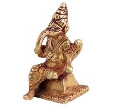 Brass Ganesha Gajanana Idol For Worship