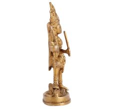 Brass Idol of Sri Hindu Goddess Mata Mahakali Maa