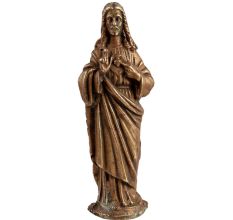 BrassÂ Figurine of the Sacred Heart of Jesus Christ