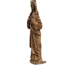 BrassÂ Figurine of the Sacred Heart of Jesus Christ