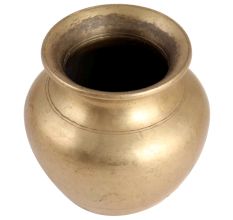 Brass Kalash Or Puja Lota IN Golden Finish