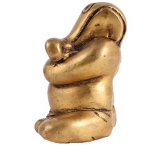 Brass Murli Ganesha Statue