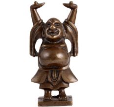 Brass Fenshui Idol of Laughing Buddha