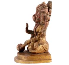 Brass Panchmukh Hanumanji Or Bajrangbali Idol