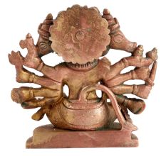 Brass Panchmukh Hanumanji Or Bajrangbali Idol