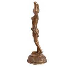Brass Standing Goddess statue From Nepal