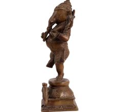 Exotic Dancing Brass Lord Ganesha Statue