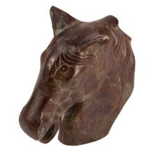 Horse Head Wall Hanging Statue