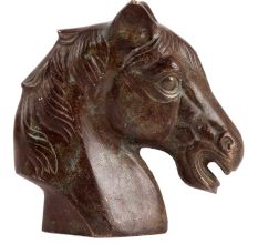 Horse Head Wall Hanging Statue
