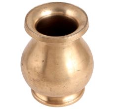 Brass Lota Or Pot for Water and Milk Used for Puja