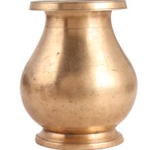 Brass Lota Or Pot for Water and Milk Used for Puja