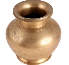 Daily Ritual Brass Round Water Pot