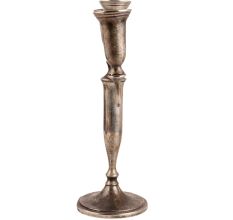 Silver Metal Three Arm Candle Holder Stand