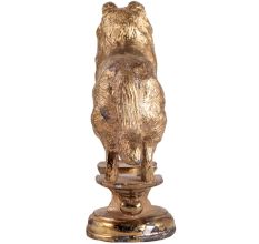Handmade Brass Collie Dog Figurine