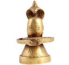 Brass Unique Shivling Idol