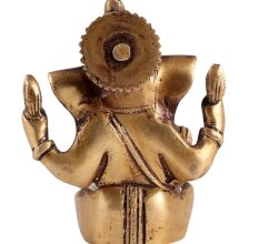Brass Ganesha Idol With Big Ears